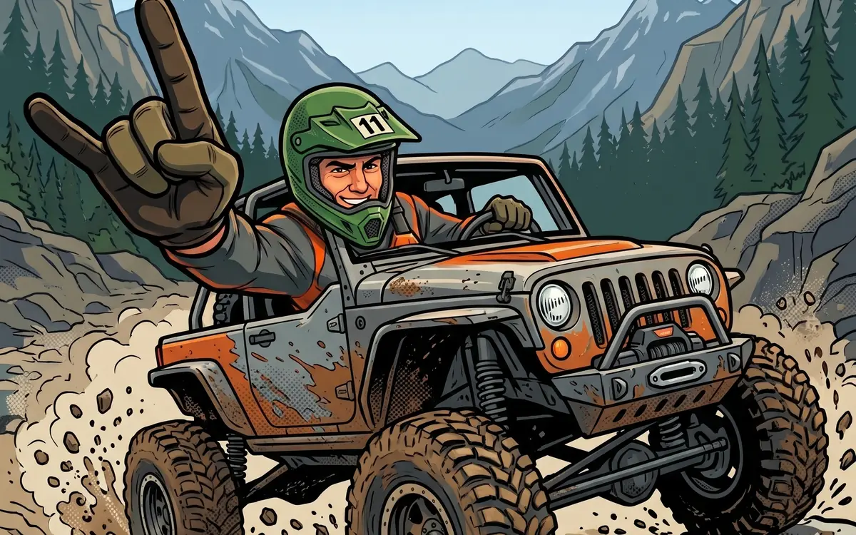 Dirt Hero 4x4 key art