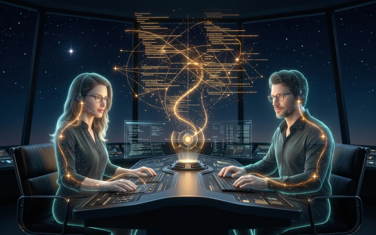 Vesper/Vincent key art